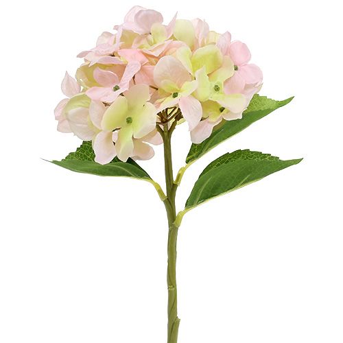 Floristik24 Artificial hydrangea light pink 36cm