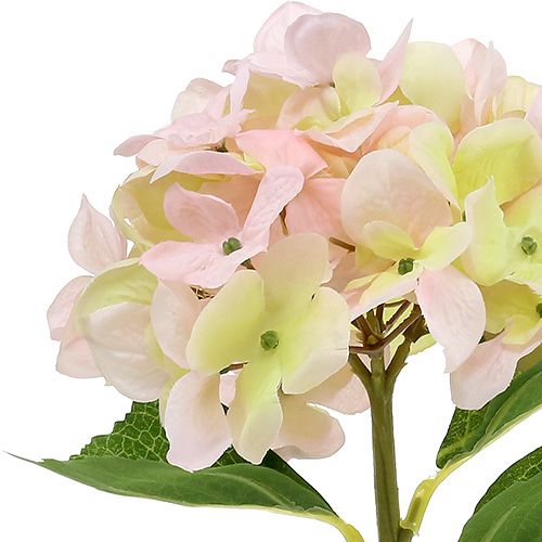 Floristik24 Artificial hydrangea light pink 36cm