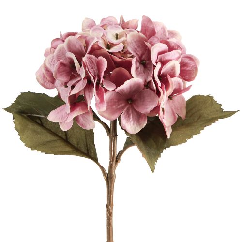 Floristik24 Hydrangea artificial realistic silk flowers pink 52cm
