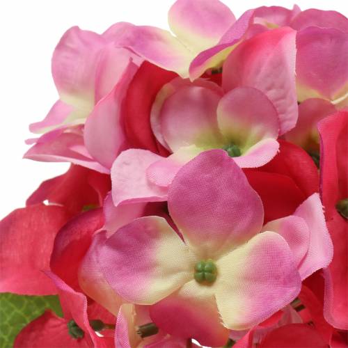 Floristik24 Artificial flower hydrangea pink 36cm