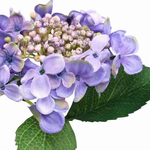 Decorative hydrangea, silk flower, artificial plant purple L44cm