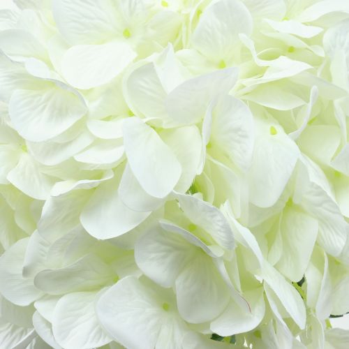 Floristik24 Hydrangea large artificial white L110cm