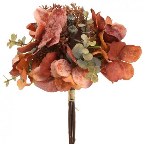 Hydrangea bouquet artificial flowers table decoration 23cm