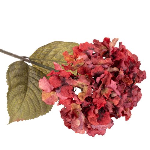 Artificial hydrangea flowering branch, large bloom, 74cm | Floristik24.ie