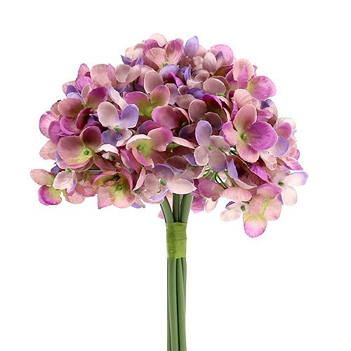 Floristik24 Hydrangea bunch L25cm purple
