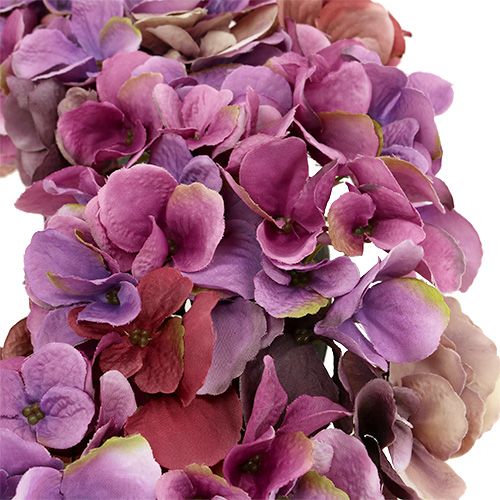 Product Hydrangea wreath Ø35cm violet, lilla