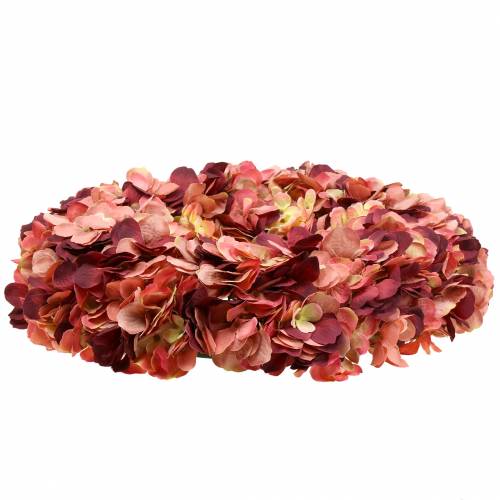 Floristik24 Hydrangea wreath Burgundy Ø44cm