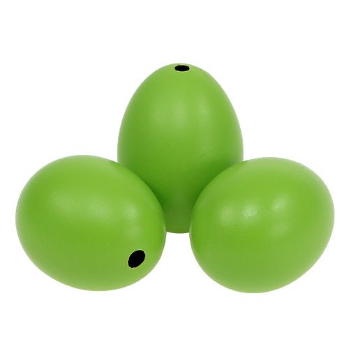 Product Chicken Eggs 5.5cm - 7cm Green 10 pcs