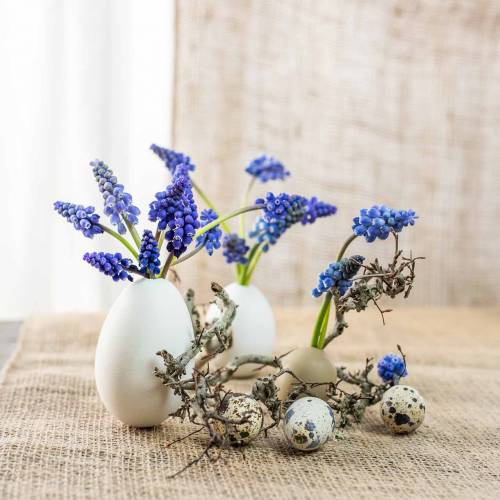 Floristik24 Goose eggs 8cm 10 pcs