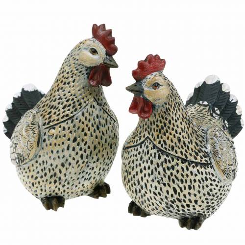 Floristik24 Decorative figures Easter, chickens 2 pcs