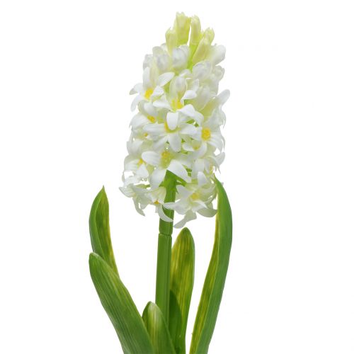 Floristik24 Hyacinth Real-Touch White 40cm