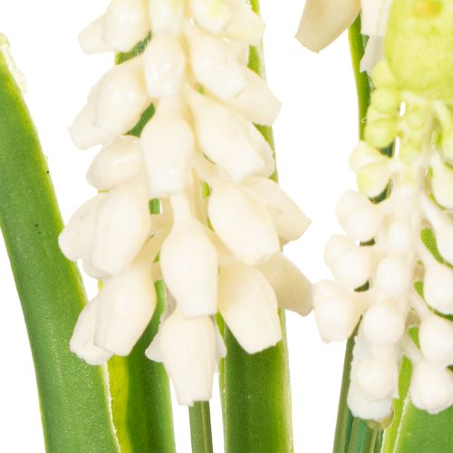 Product Hyacinth artificial flower vase for elegant table decoration and stylish look 20cm