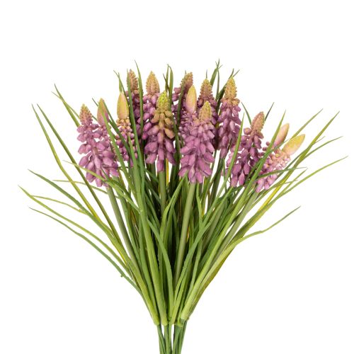 Floristik24 Artificial grape hyacinth flower as spring decoration for the living area, 30cm, 15 pieces