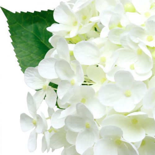 Floristik24 Hydrangea artificial white 53cm