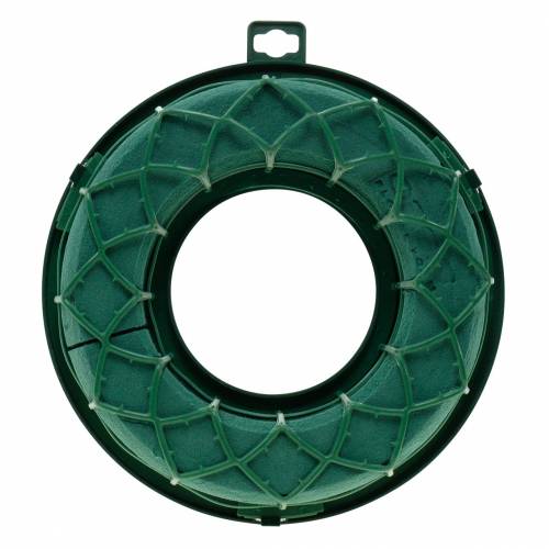 Product OASIS® IDEAL universal ring floral foam wreath green H4cm Ø18.5cm 5pcs