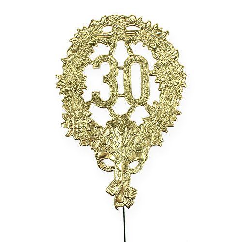 Product Anniversary number 30 Ø8cm 10pcs