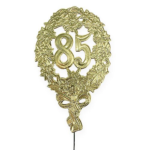 Anniversary number 85 Ø8cm 10pcs