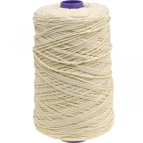 Floristik24.ie Jute cord Jute twine Jute cord Bleached approx. 1.5kg