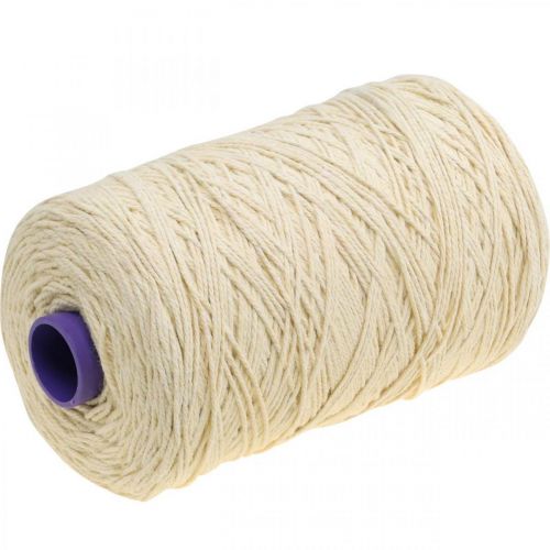 Floristik24 Jute cord Jute twine Jute cord Bleached approx. 1.5kg