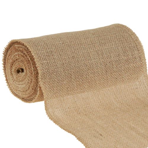 Floristik24 Jute Ribbon Natural Rustic Table Runner Jute Table Ribbon 20cm 9m