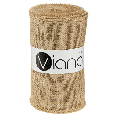 Floristik24 Jute Ribbon Natural Rustic Table Runner Jute Table Ribbon 20cm 9m