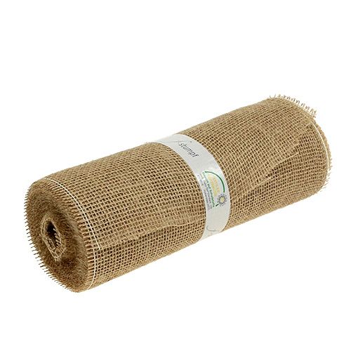 Floristik24 Table runner jute ribbon natural 30cm 10m