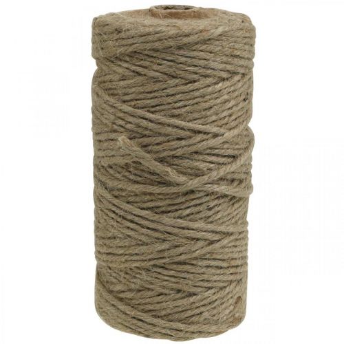 Floristik24 Natural jute cord, natural fiber, decorative cord Ø4mm 100m