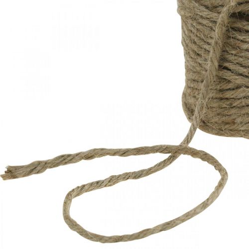 Floristik24 Natural jute cord, natural fiber, decorative cord Ø4mm 100m