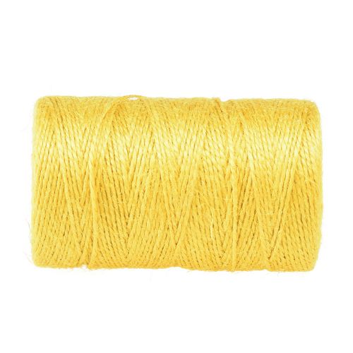 Product Jute ribbon jute cord ribbon jute decorative ribbon yellow Ø2mm 200m