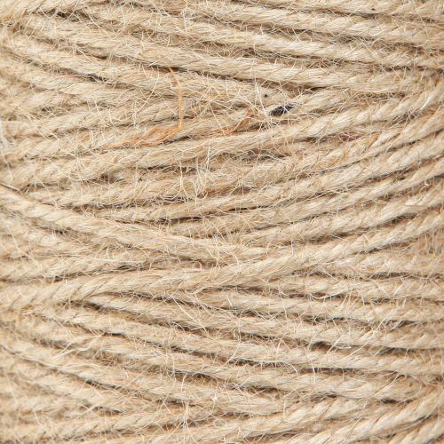 Product Jute yarn jute cord natural 3mm roll with 100m × 2pcs