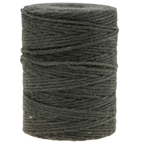 Jute cord jute cord decorative cord jute anthracite Ø3mm 150m
