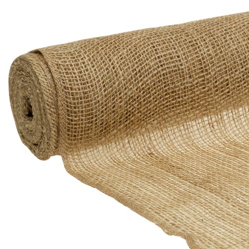 Jute tablecloth 50cm x 910cm nature