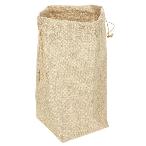 Jute bag 13.5×11cm H25cm buy online | Floristik24.ie