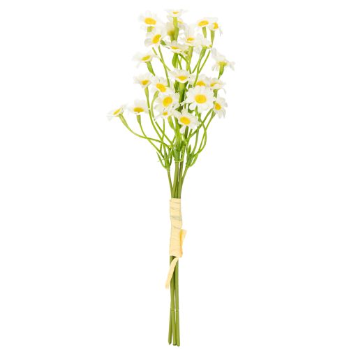 Product Artificial chamomile as a bouquet of flowers for natural and easy-care decoration, 28cm, 3 pieces