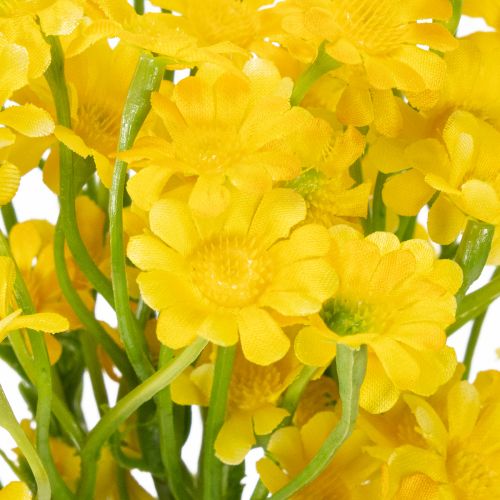 Product Artificial chamomile as a flower bouquet for fresh and easy-care decoration, 28cm, 3 pieces