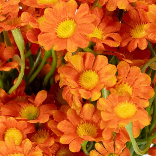 Product Artificial flower bouquet of chamomile for atmospheric seasonal decoration, 27cm, 3 pieces