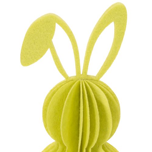 Product Decorative felt rabbit figure for spring decoration, 20cm, 4 pieces