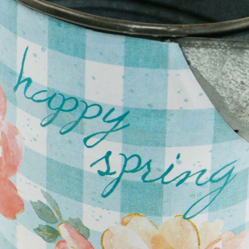 Floristik24 Flower vase deco jug metal vintage garden decoration planter H23cm