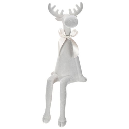 Christmas figurine reindeer with long legs, shelf sitter, 54cm