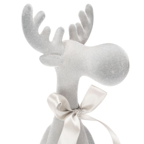 Christmas figurine reindeer with long legs, shelf sitter, 54cm | Floristik24.ie
