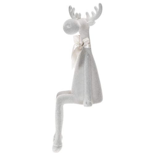 Christmas figurine reindeer with long legs, shelf sitter, 54cm | Floristik24.ie