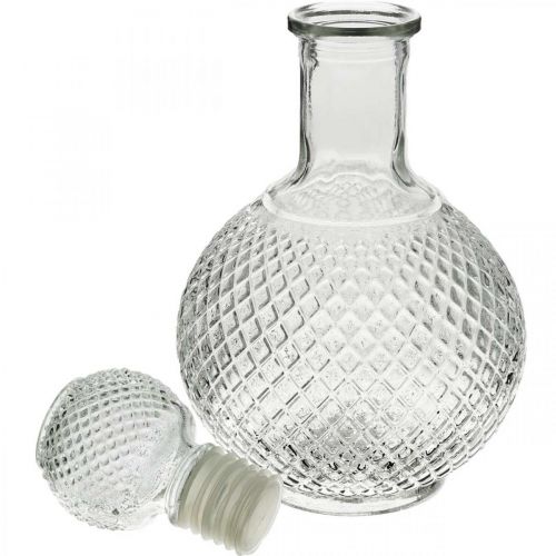 Product Whiskey carafe with lid glass carafe H24cm