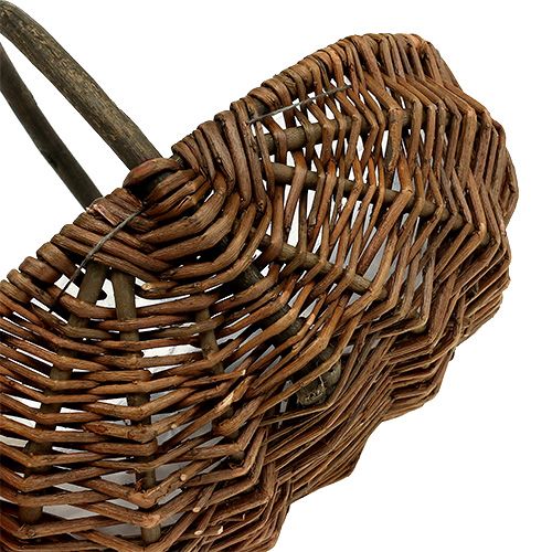 Floristik24 Potato basket 23cm with natural foil