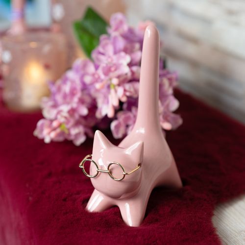 Product Cat Decorative Figurine, Ideal Decoration for Bedroom and Bathroom, 14cm, 2 Pieces