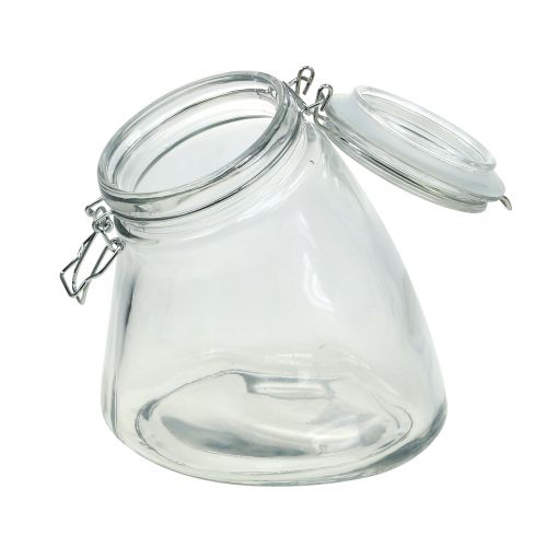 Floristik24 Biscuit jar medium clear 20cm