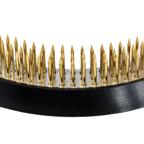 Product Round brass flower hedgehog for flower arrangements and ikebana