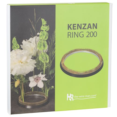 Product Kenzan flower arranging aid with brass pins for floral arrangements