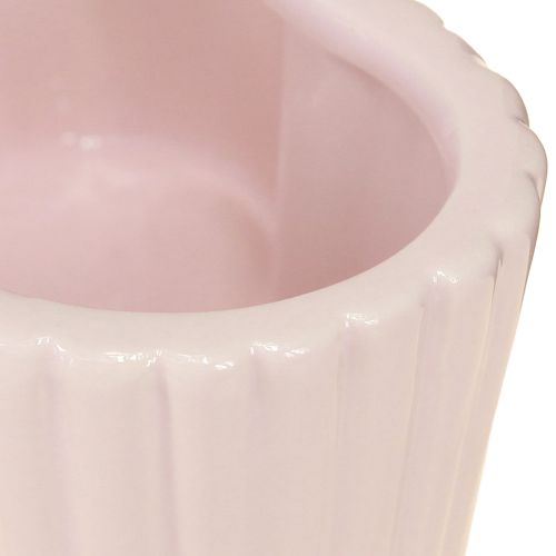 Product Ceramic Decoration Hearts Pastel Green Pink 11×10×6cm 4 pcs