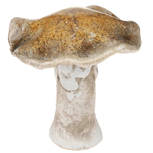 Floristik24 Ceramic decorative mushrooms table decoration red brown yellow H6cm 6 pcs