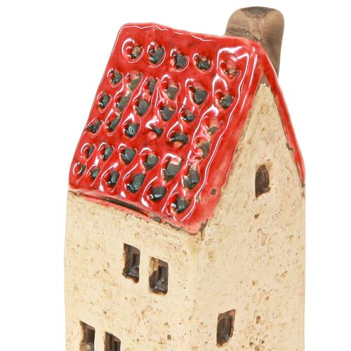 Floristik24 Ceramic Houses Centrepiece Miniature House H11cm 3 pcs